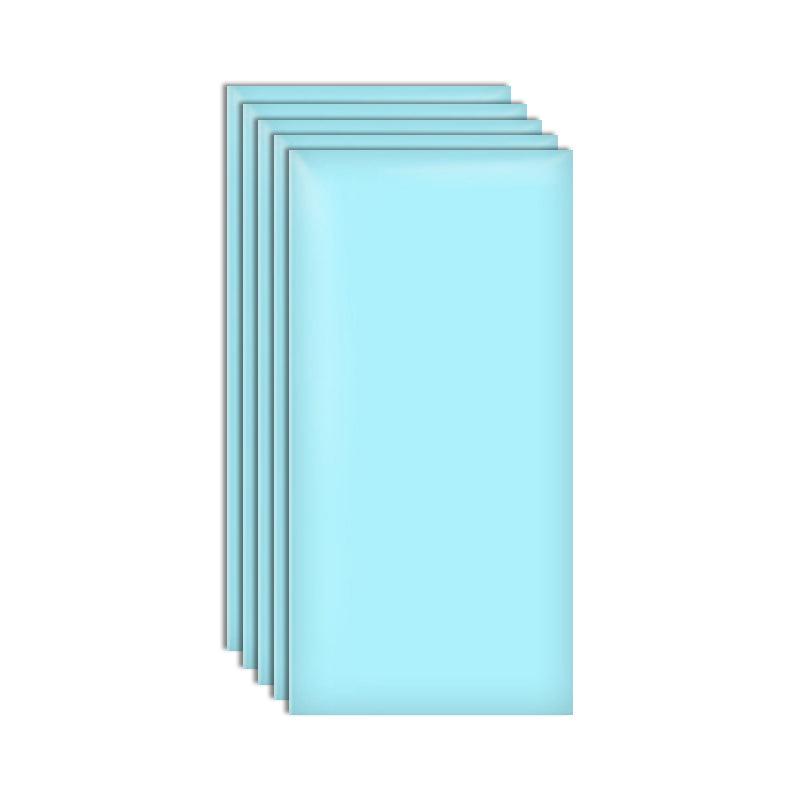 Modern Style Wainscoting Upholstered Peel and Stick Wainscoting