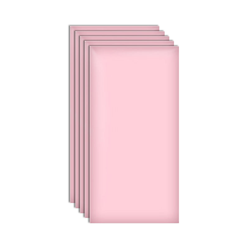 Modern Style Wainscoting Upholstered Peel and Stick Wainscoting