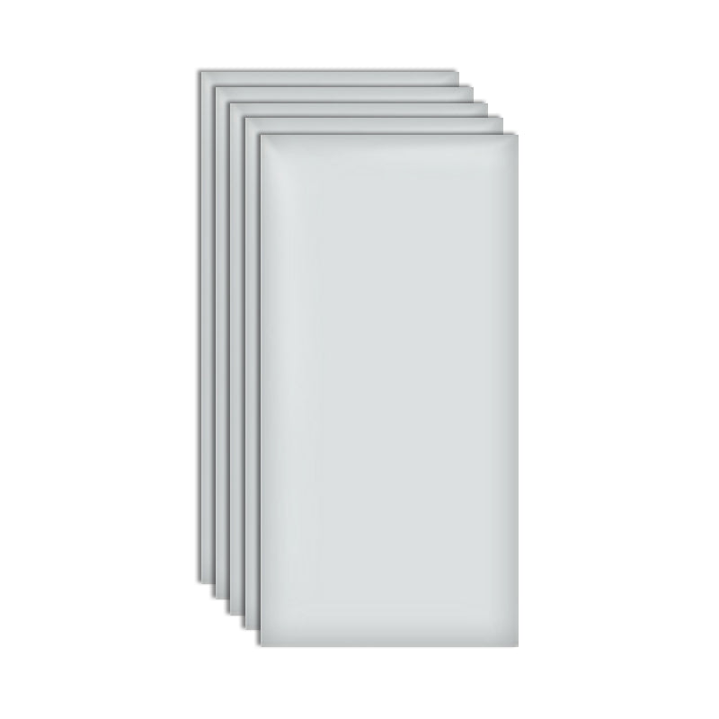 Modern Style Wainscoting Upholstered Peel and Stick Wainscoting