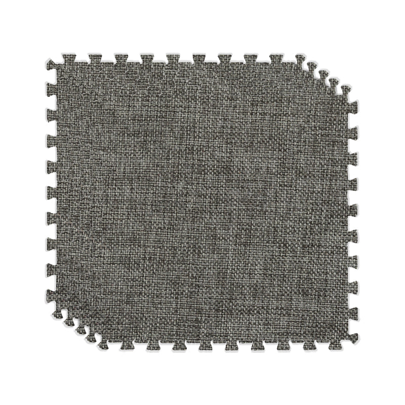 Carpet Tile Fade Resistant Non-Skid Solid Color Interlocking Carpet Tile Living Room