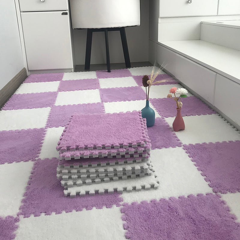 Carpet Floor Tile Level Loop Interlocking Non-Skid Carpet Tiles