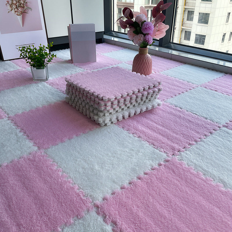 Multi-Color Level Loop Carpet Tile Non-Skid Interlocking Bedroom Carpet Tiles