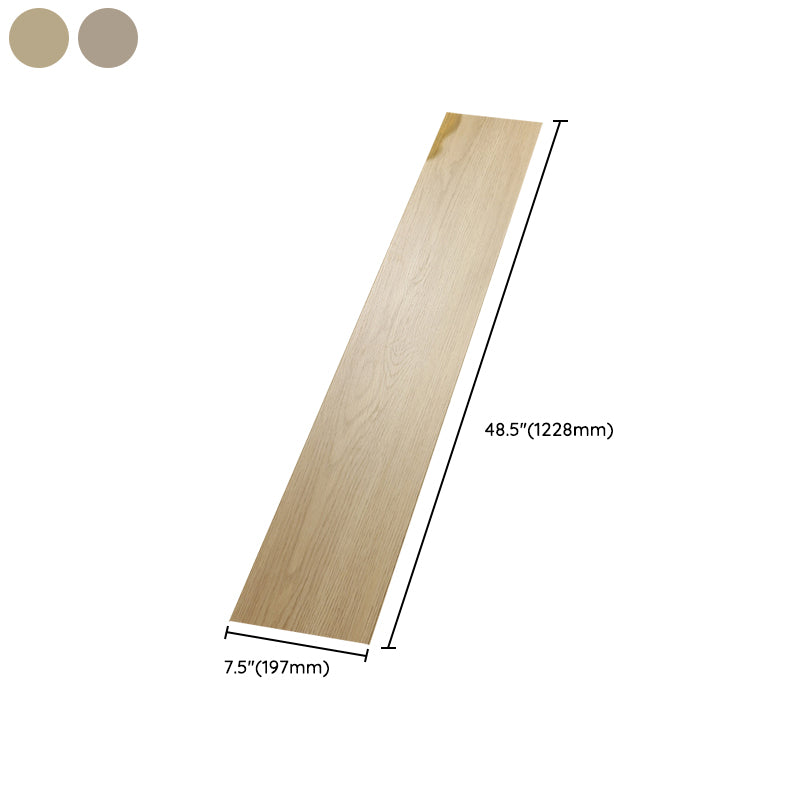 Modern Solid Color Click Lock Water-Resistant Textured Laminate Flooring