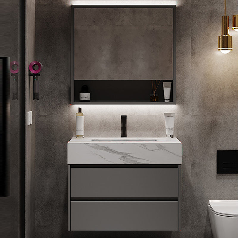 Modern Wall-Mounted Vanity Mirror Cabinet Sink Bathroom Vanity Cabinet