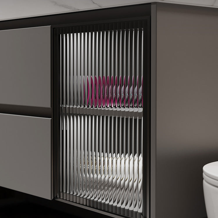 Modern Wall-Mounted Vanity Mirror Cabinet Sink Bathroom Vanity Cabinet