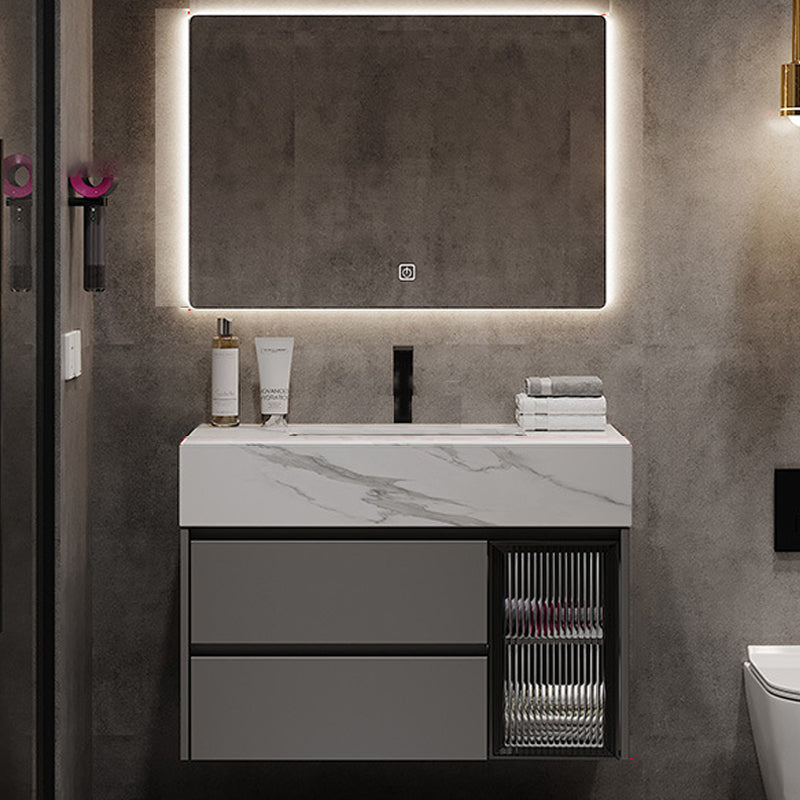 Modern Wall-Mounted Vanity Mirror Cabinet Sink Bathroom Vanity Cabinet