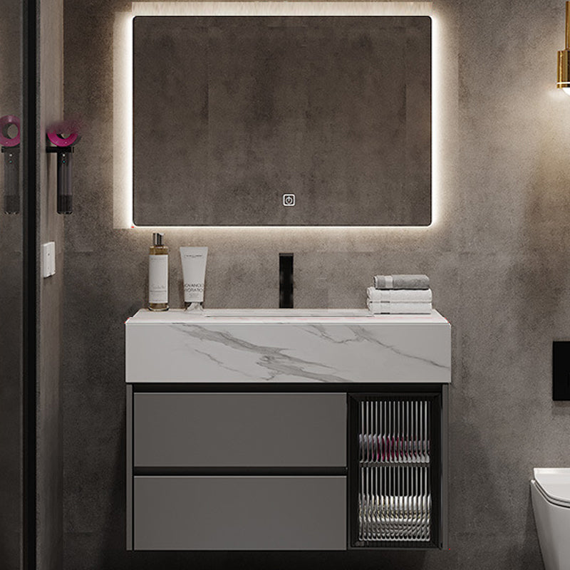 Modern Wall-Mounted Vanity Mirror Cabinet Sink Bathroom Vanity Cabinet
