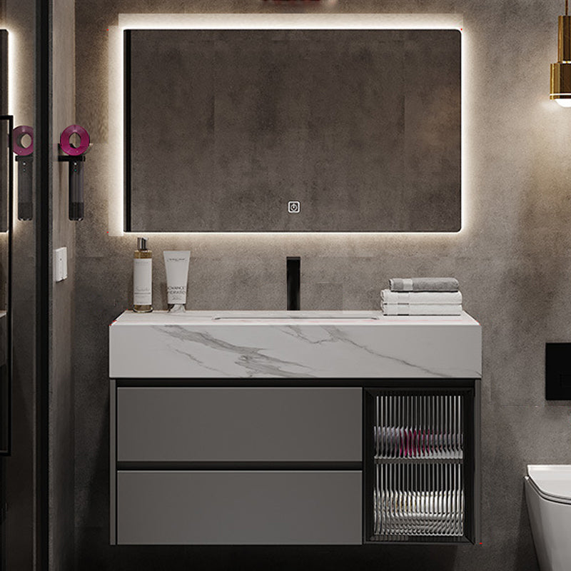 Modern Wall-Mounted Vanity Mirror Cabinet Sink Bathroom Vanity Cabinet