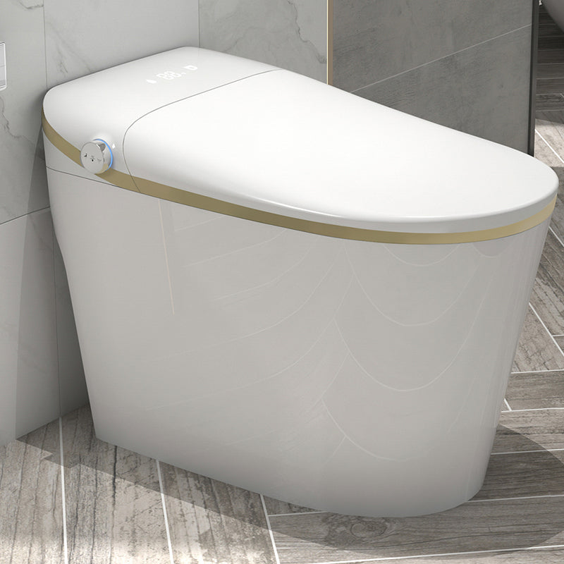 Modern Indoor Siphon Jet Toilet Bowl Floor Mounted All-In-One Toilet