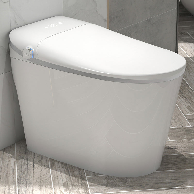 Modern Indoor Siphon Jet Toilet Bowl Floor Mounted All-In-One Toilet