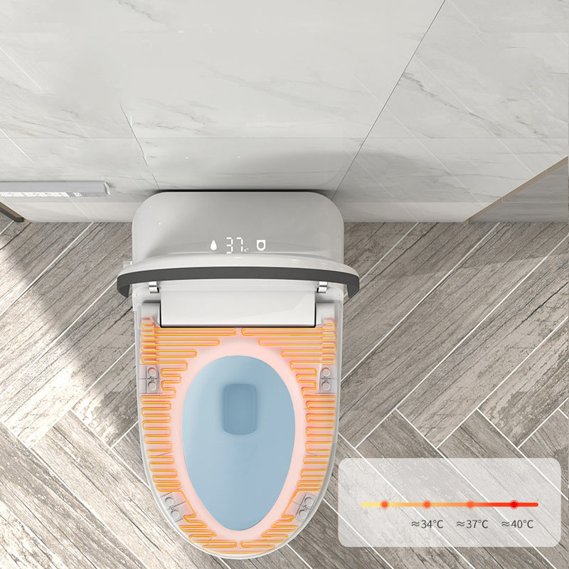 Modern Indoor Siphon Jet Toilet Bowl Floor Mounted All-In-One Toilet