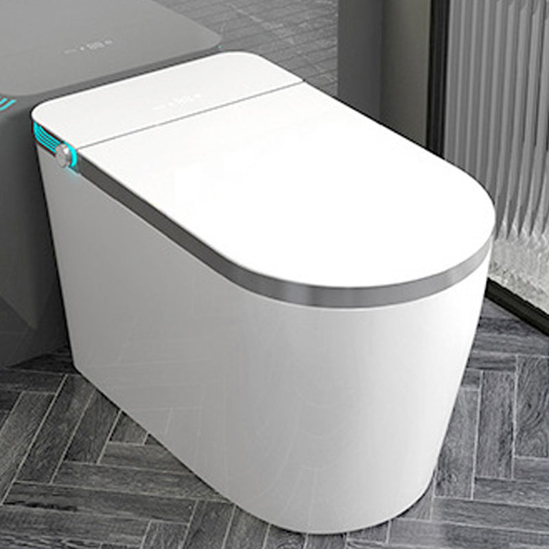 Modern Floor Mounted Toilet Bowl ABS Siphon Jet All-In-One Toilet