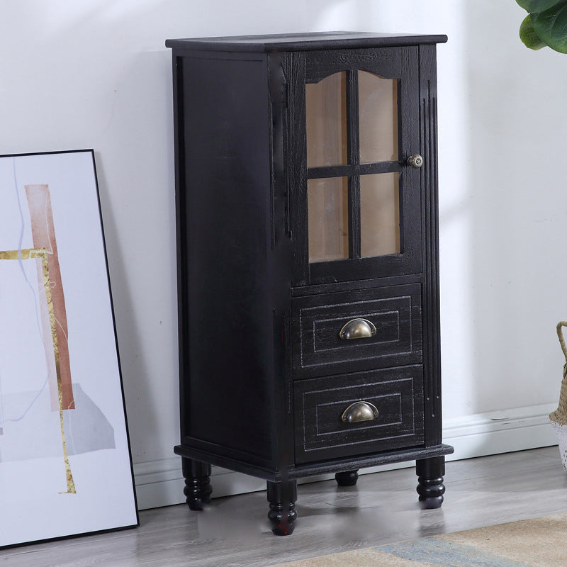 Wooden Storage Chest Dresser American Traditional Dresser with Drawers