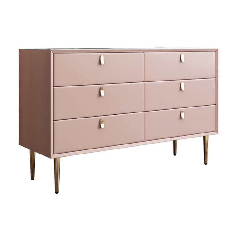 15.6-inch Width Classic Glam Dresser Stone Storage Chest with 5/6/7/9 Drawers