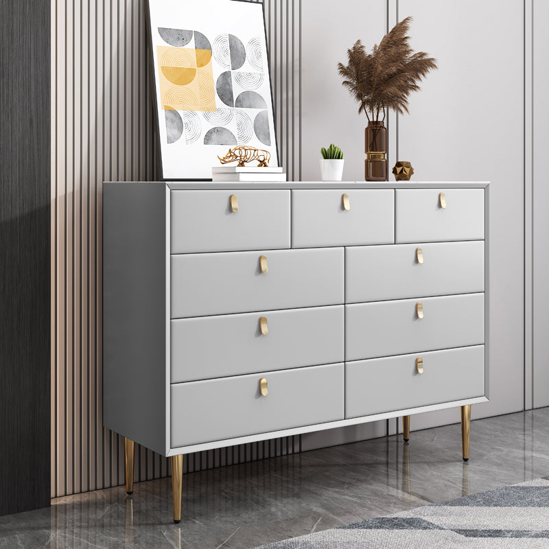 15.6-inch W Storage Chest Classic Glam Dresser with 5/6/7/9 Drawers