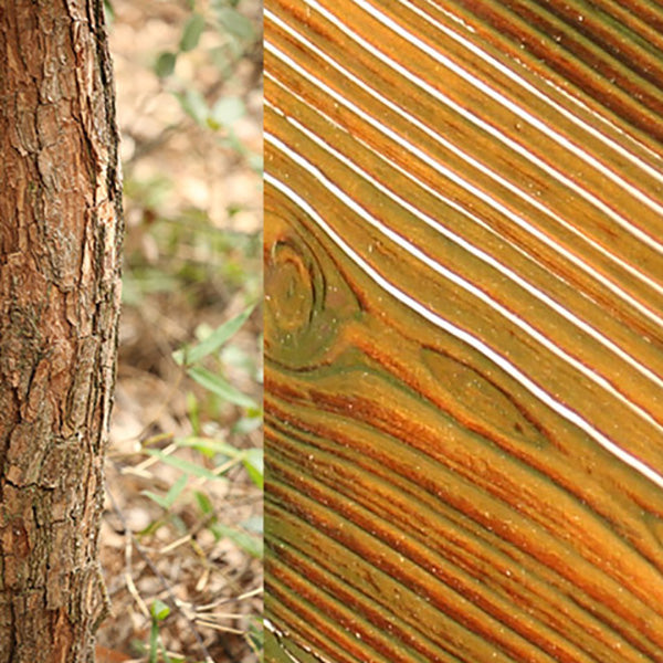 Rustic Rectangle Balcony Table Solid Wood Accent Table for Patio