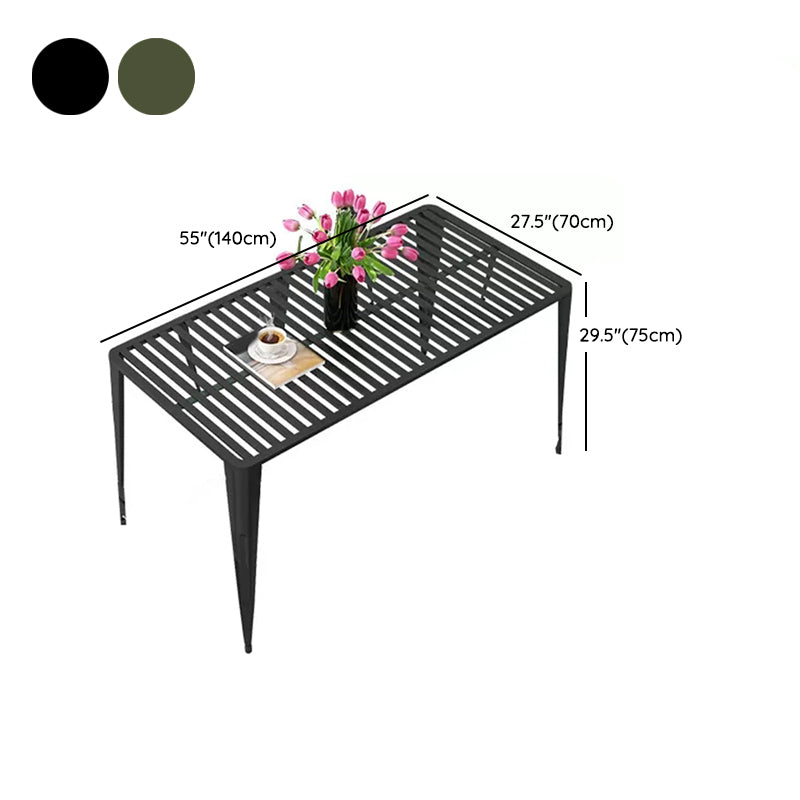 Modern 1/5/7 Pieces Metal Bistro Table Set Metal Bistro Set for Outdoor