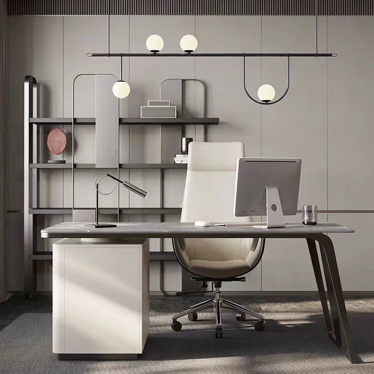 Glam Engineered Wood Bookshelf Standard Open Back Bookcase with Shelves