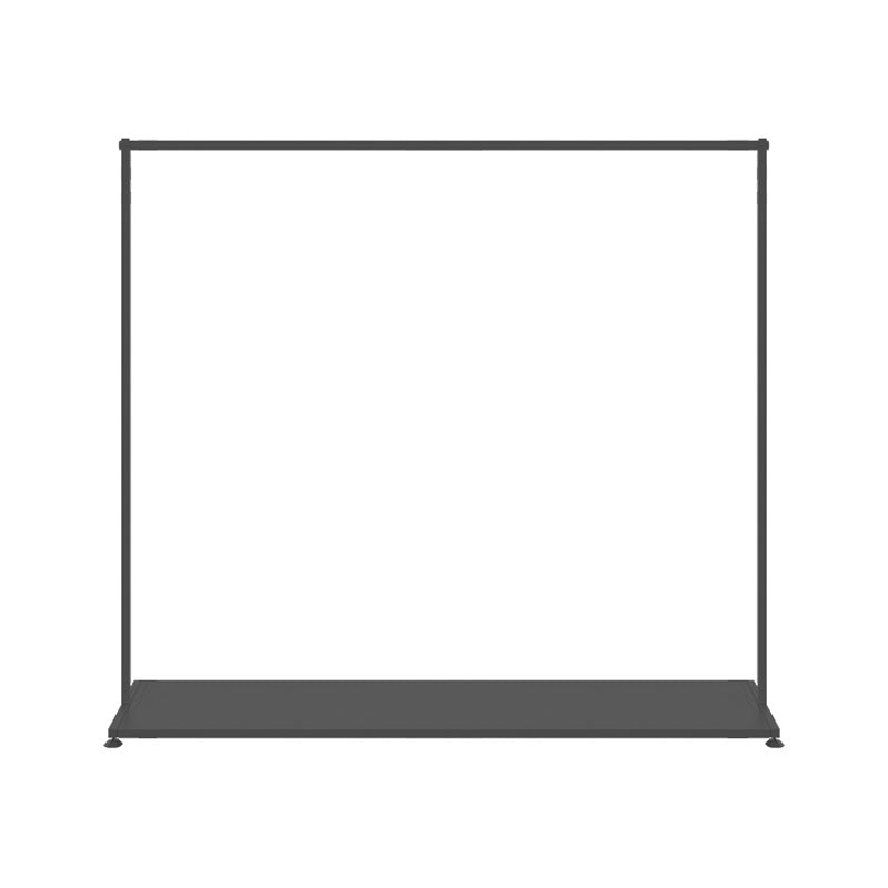 Black Metal Coat Rack Modern Style Simple Home Floor Coat Hanger