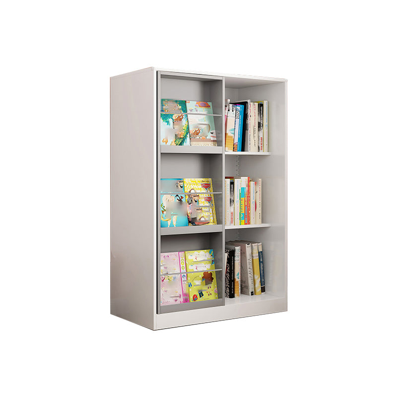 Engineered Wood Standard Bookshelf Contemporary Closed Back Bookcase