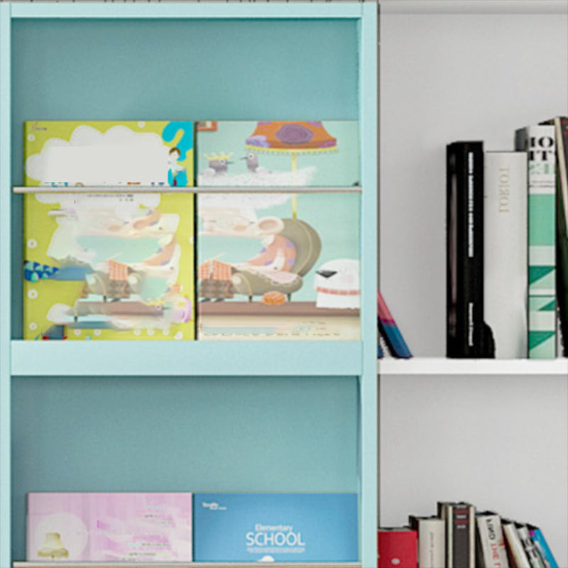 Engineered Wood Standard Bookshelf Contemporary Closed Back Bookcase