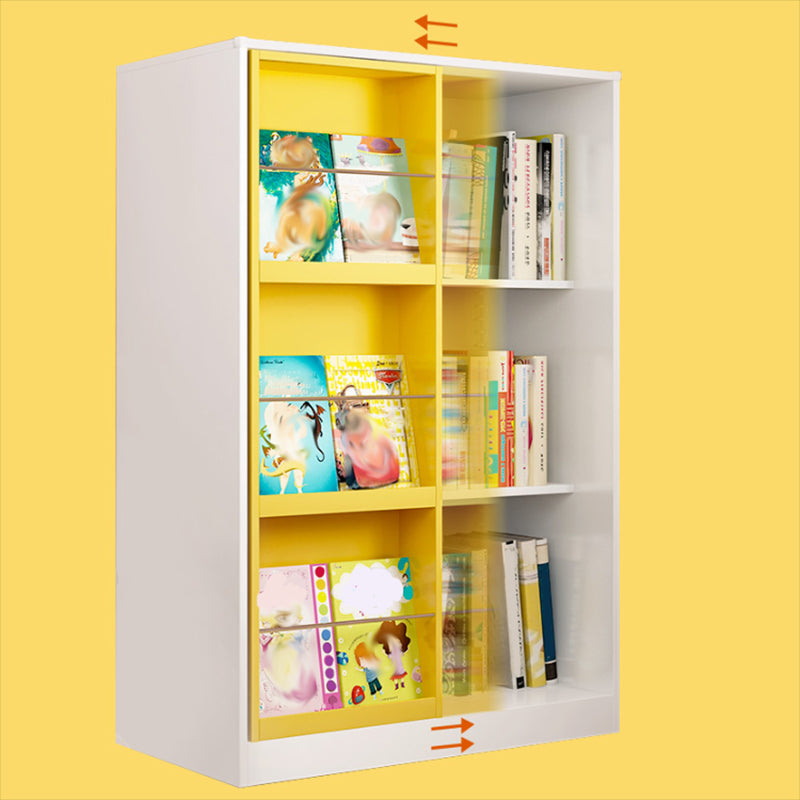 Engineered Wood Standard Bookshelf Contemporary Closed Back Bookcase