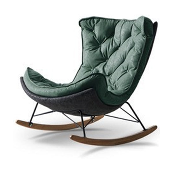 Contemporary Single Sofa Rocking Chair Lazy Rocking Chair for Living Room and Bedroom
