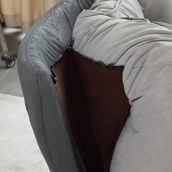 Contemporary Single Sofa Rocking Chair Lazy Rocking Chair for Living Room and Bedroom