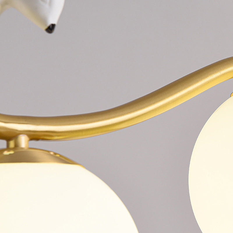 Modern Style Globe Island Pendants Glass Pendant Lights for Dining Room