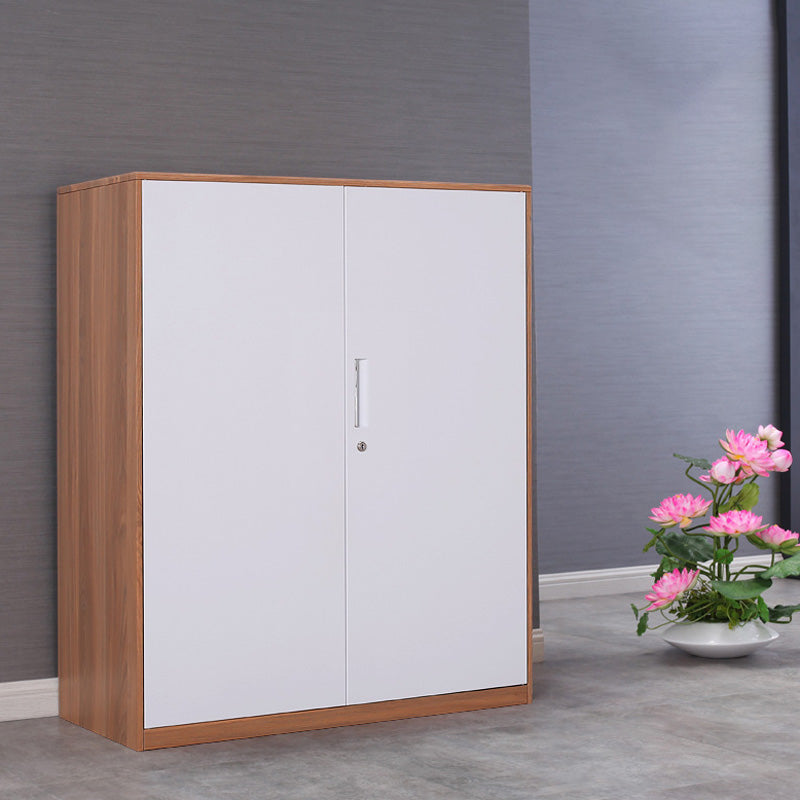 Industrial File Cabinet Adjustable Storage Shelves Wood Fireproof Cabinet