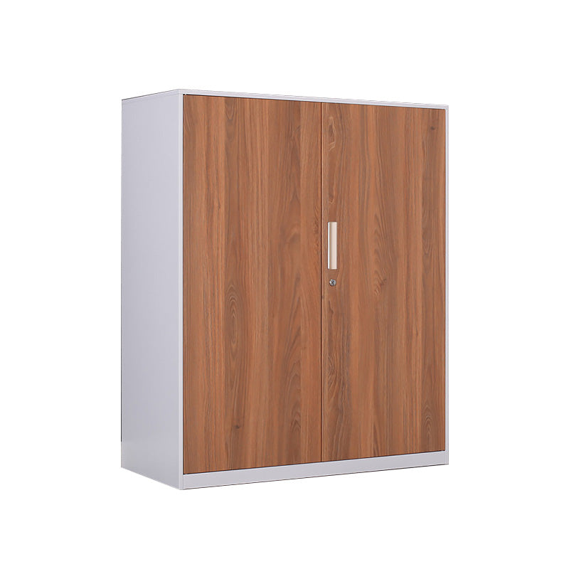 Industrial File Cabinet Adjustable Storage Shelves Wood Fireproof Cabinet