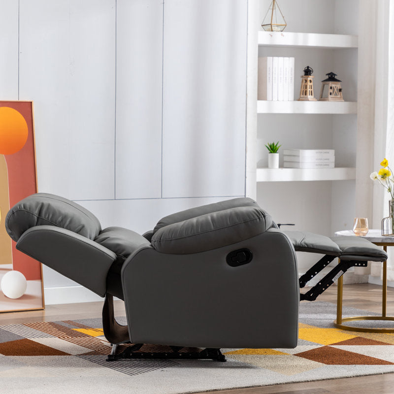 30.7" Wide Standard Recliner Manual-Push Botton Recliner Chair