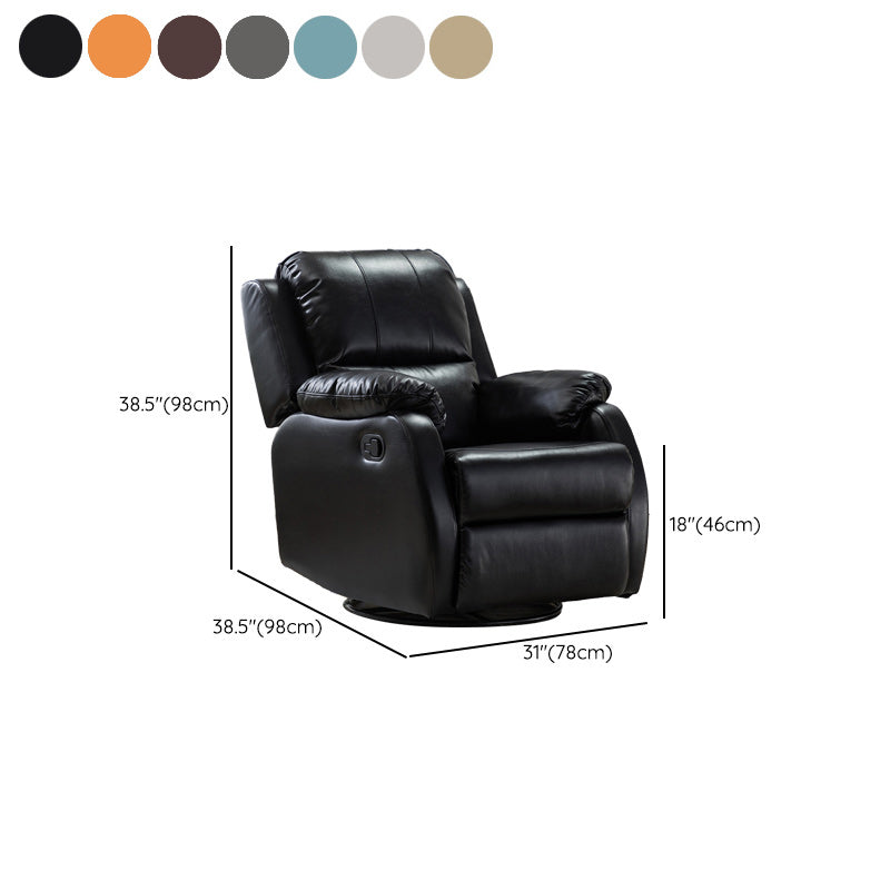 30.7" Wide Standard Recliner Manual-Push Botton Recliner Chair