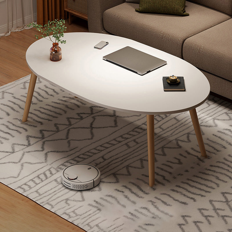 4 Legs Wood Coffee Table Set Bedroom Coffee Table with Storage