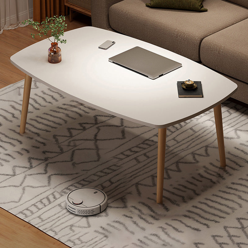 4 Legs Wood Coffee Table Set Bedroom Coffee Table with Storage