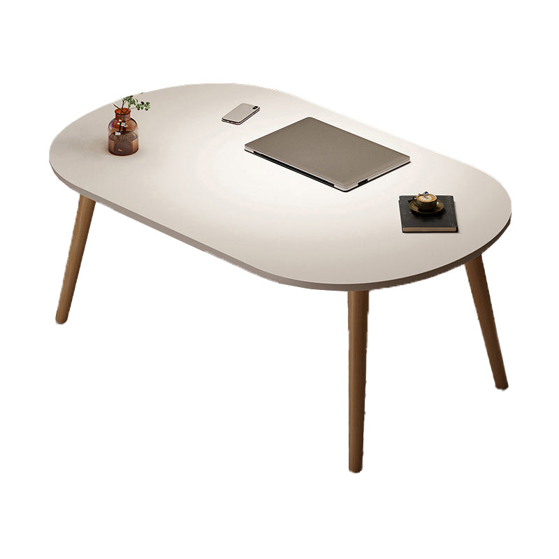 4 Legs Wood Coffee Table Set Bedroom Coffee Table with Storage