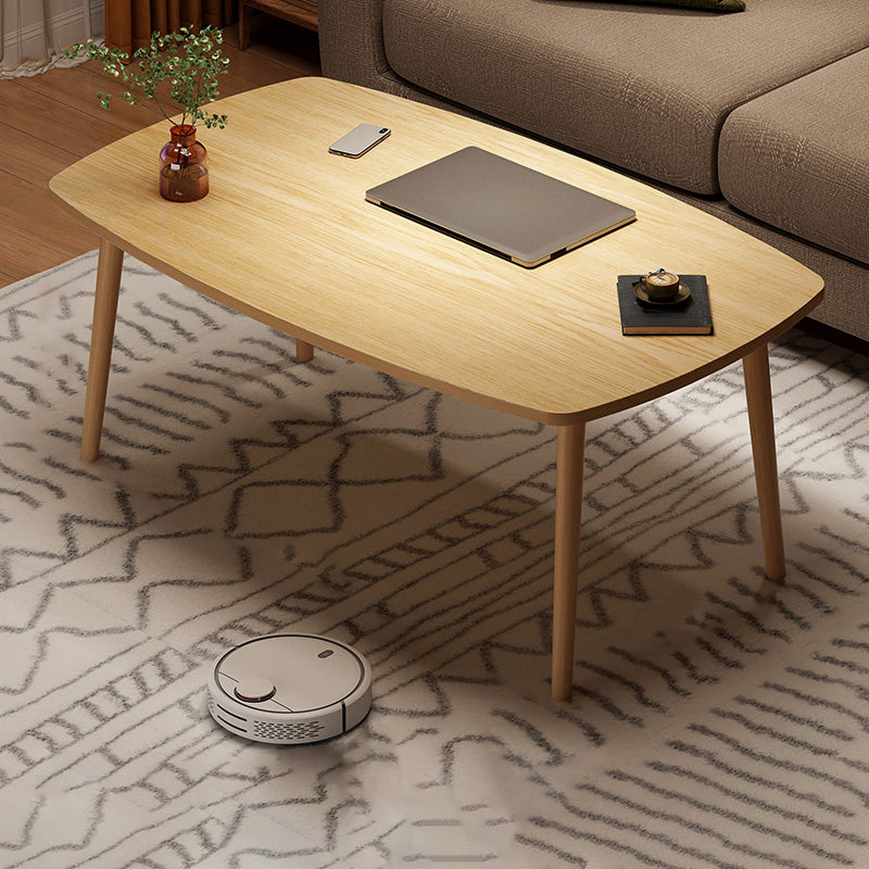 4 Legs Wood Coffee Table Set Bedroom Coffee Table with Storage