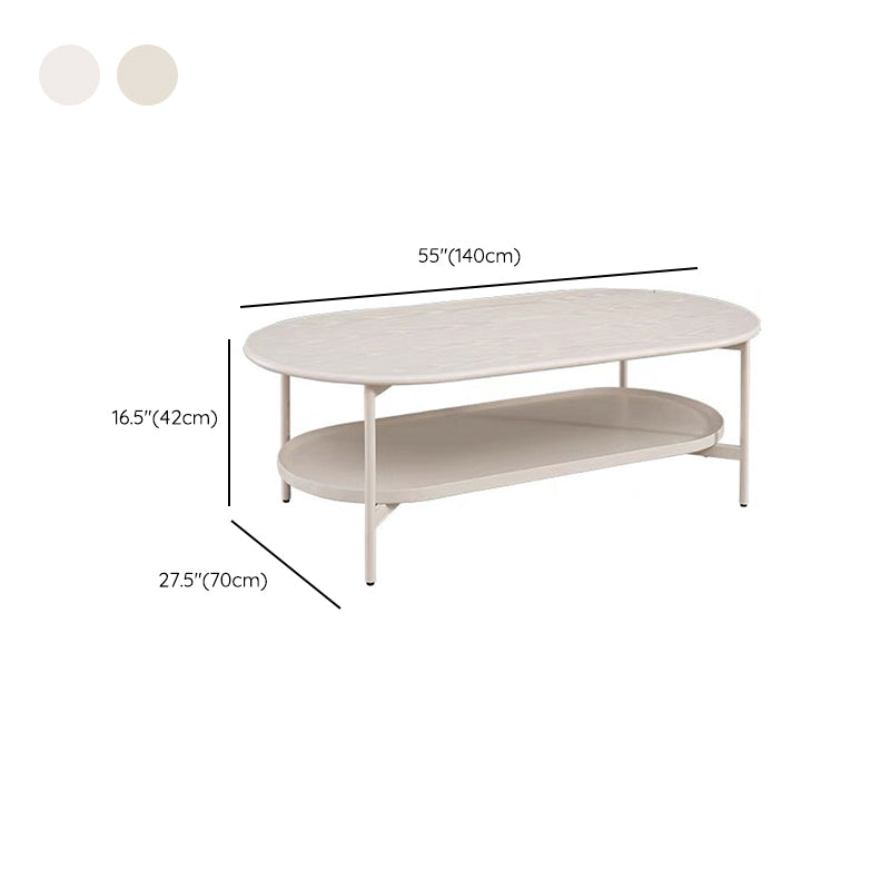 No Distressing Wood Coffee Table Set White Oval Coffee Table