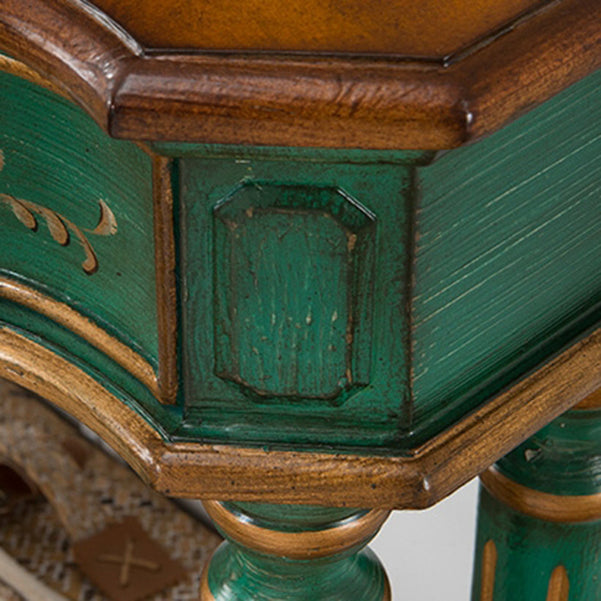Victoria Wooden Console Table Free Form Console Sofa Table for Hall
