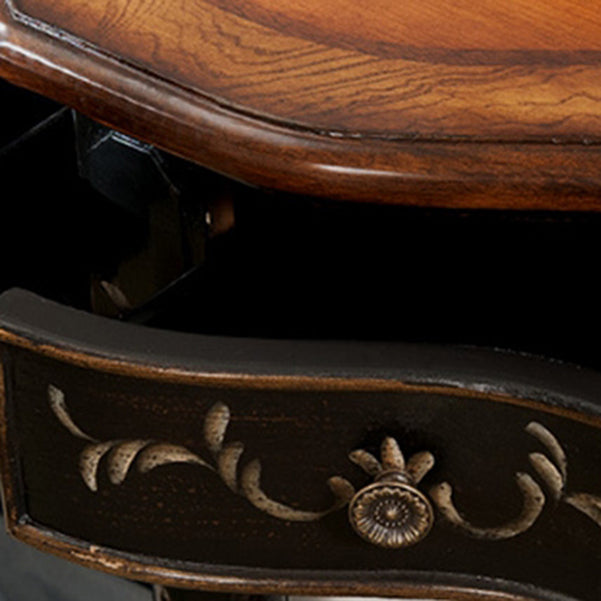 Victoria Wooden Console Table Free Form Console Sofa Table for Hall