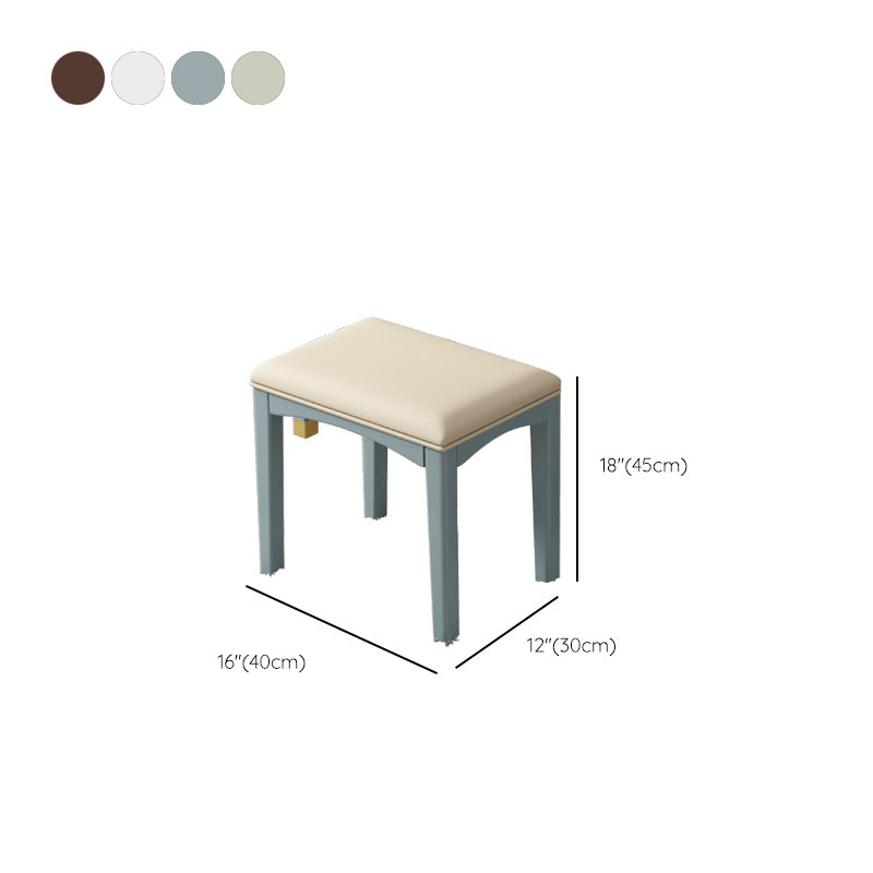 Flip Single Mirror Dressing Table39.37" One Drawer Vanity Table