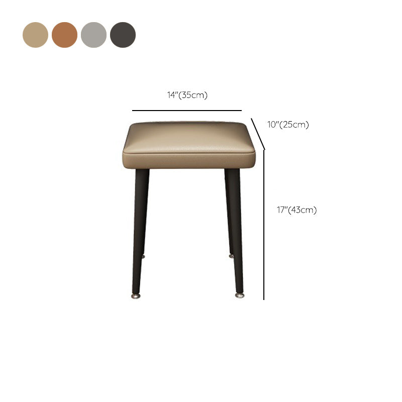 Glam 31.49 " Height Slate Table Top Makeup Vanity Stool with 3 Drawers