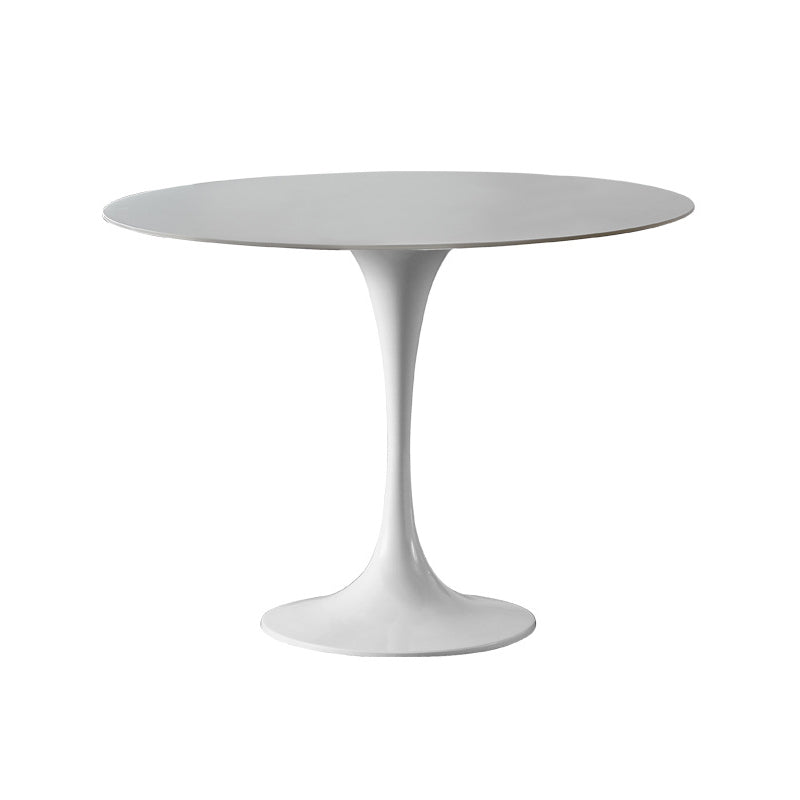 Modern Tulip Pedestal White Dining Table Stone Table for Kitchen