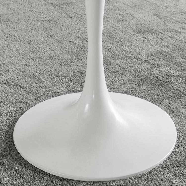 Modern Tulip Pedestal White Dining Table Stone Table for Kitchen