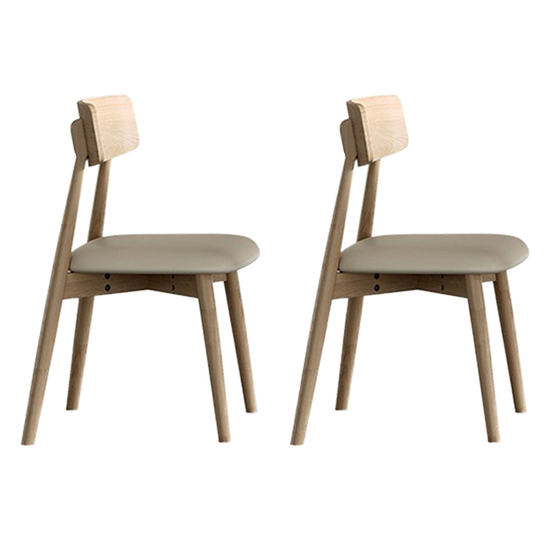 Contemporary Style 1/2/5/7 Pieces Dining Chairs Set Rectangle Stone Furniture in White