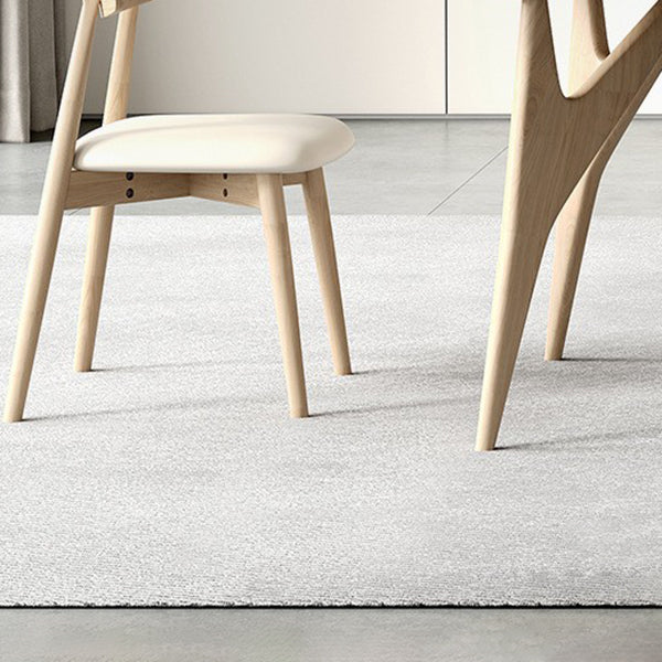 Contemporary Style 1/2/5/7 Pieces Dining Chairs Set Rectangle Stone Furniture in White