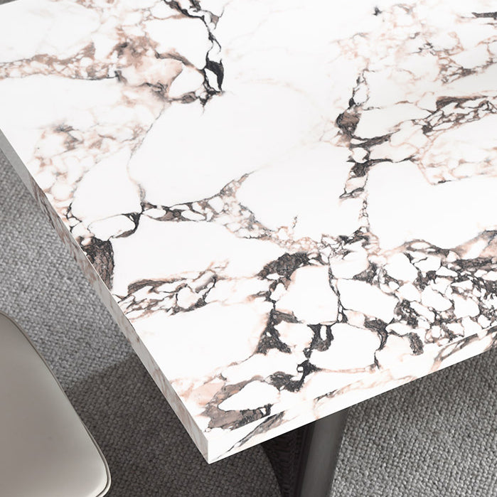 Stone Top Dining Table Set 1/4/5/7 Pieces Dinette Set for Dining Room