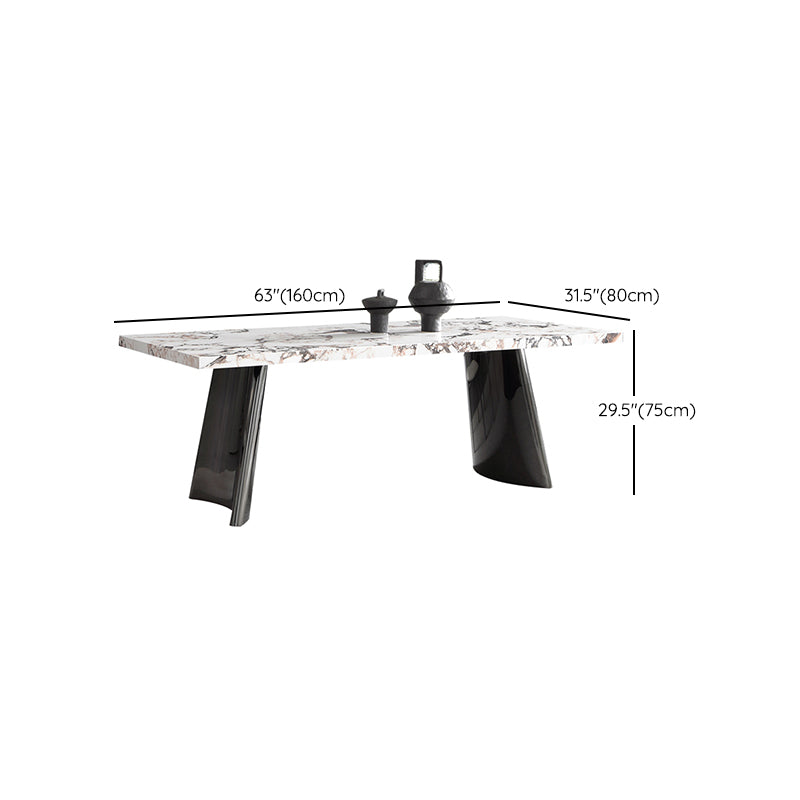 Stone Top Dining Table Set 1/4/5/7 Pieces Dinette Set for Dining Room