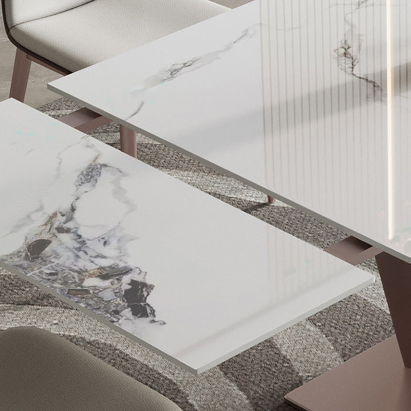 Contemporary 1/4/6/7/9 Pieces Dining Chairs Set Stone Rectangle Furniture