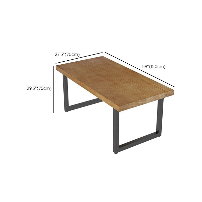 Rectangular Dining Table Set 1/2/5 Pcs Pine Wood Dinette Set for Kitchen